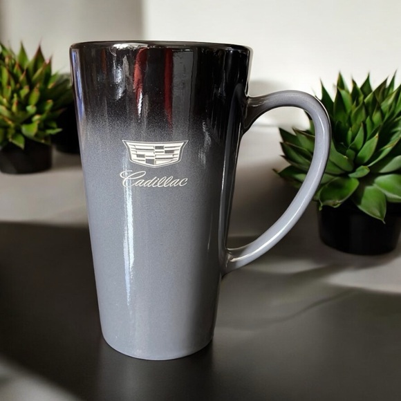 Cadillac Ombré Cement Gray 16 Ounce Tall Coffee Mug - Picture 13 of 16